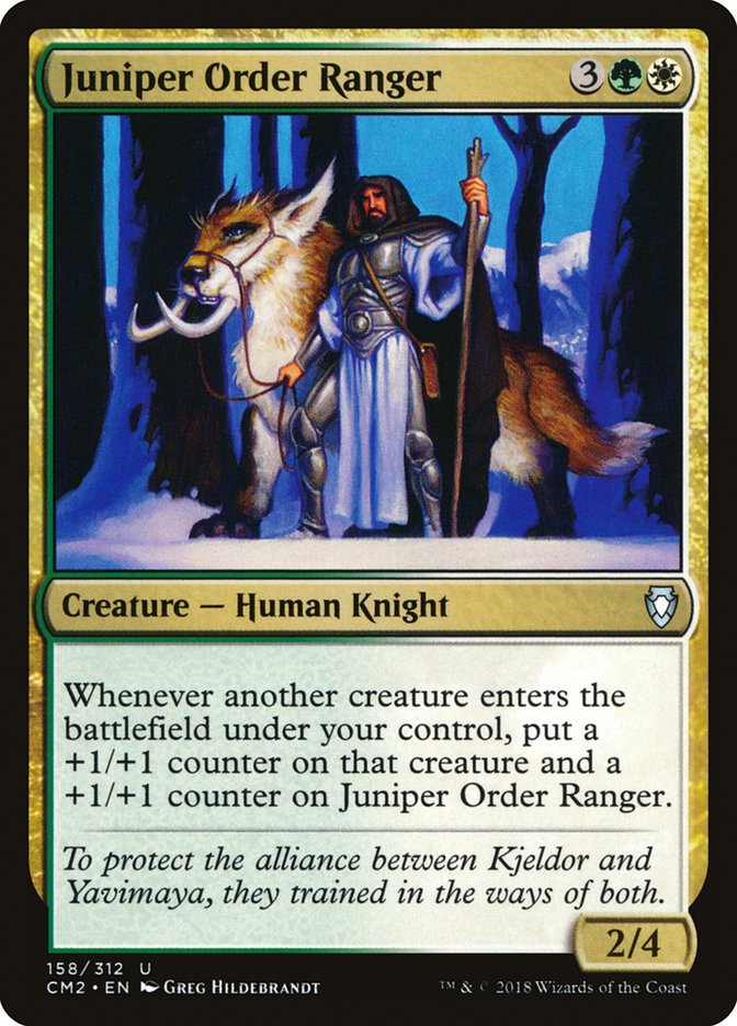 Juniper Order Ranger [Commander Anthology Volume II] Magic: The Gathering