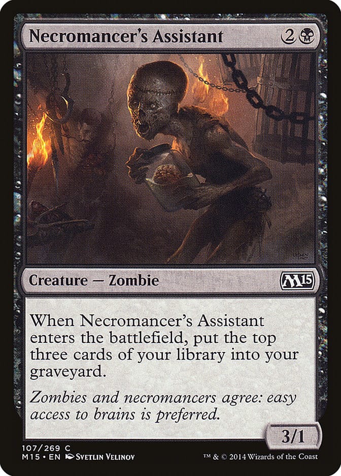 Necromancer's Assistant [Magic 2015] Magic: The Gathering