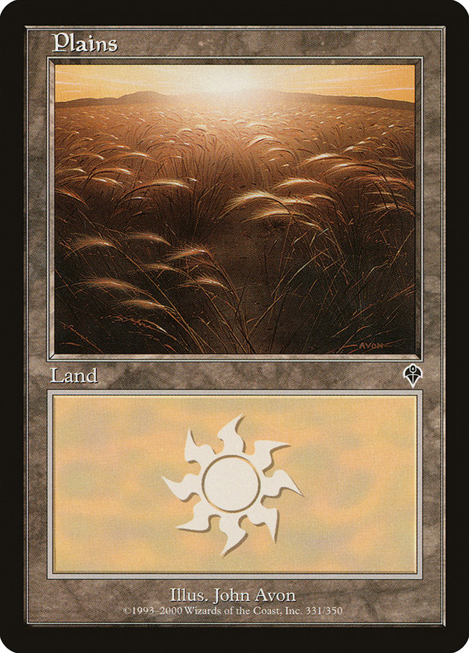 Plains (331) [Invasion] Magic: The Gathering