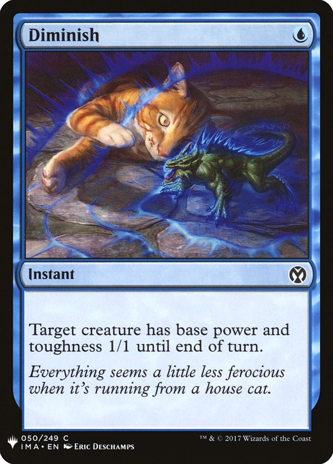 Diminish [Mystery Booster] Magic: The Gathering