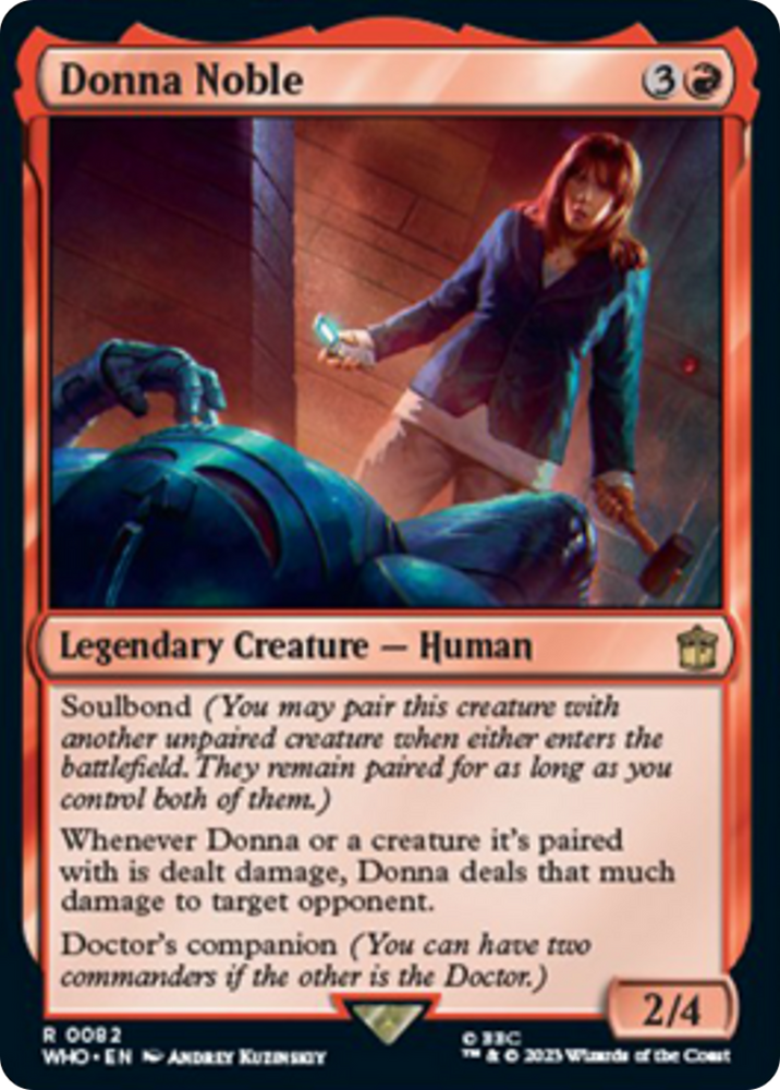 Donna Noble [Doctor Who] Magic: The Gathering