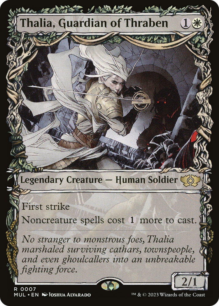 Thalia, Guardian of Thraben [Multiverse Legends] Magic: The Gathering