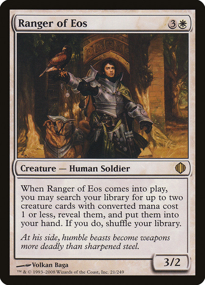 Ranger of Eos [Shards of Alara] Magic: The Gathering
