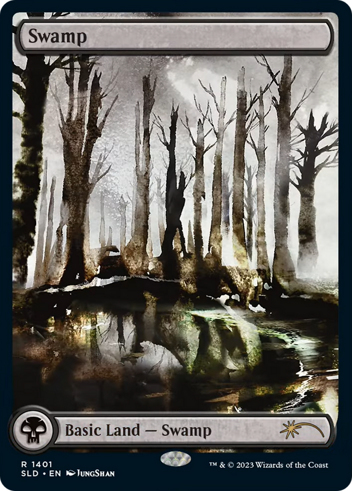 Swamp (1401) [Secret Lair Drop Series] Magic: The Gathering