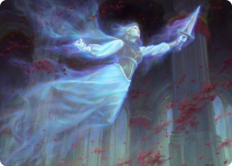 Dorothea, Vengeful Victim 1 Art Card [Innistrad: Crimson Vow Art Series] Magic: The Gathering