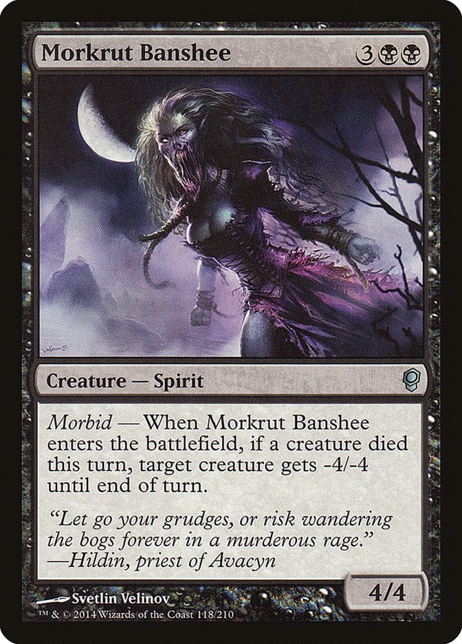 Morkrut Banshee [Conspiracy] Magic: The Gathering