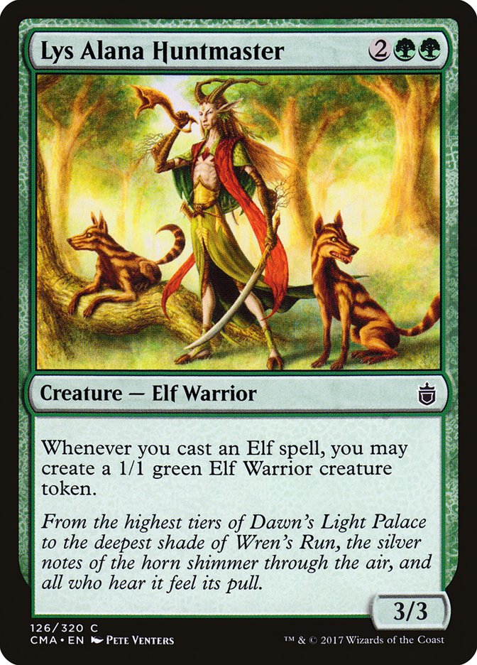 Lys Alana Huntmaster [Commander Anthology] Magic: The Gathering
