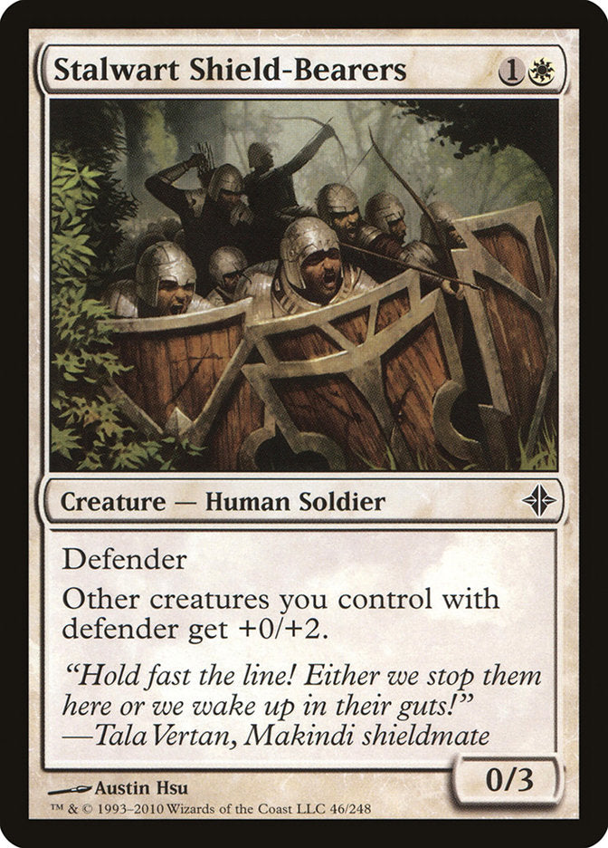 Stalwart Shield-Bearers [Rise of the Eldrazi] Magic: The Gathering