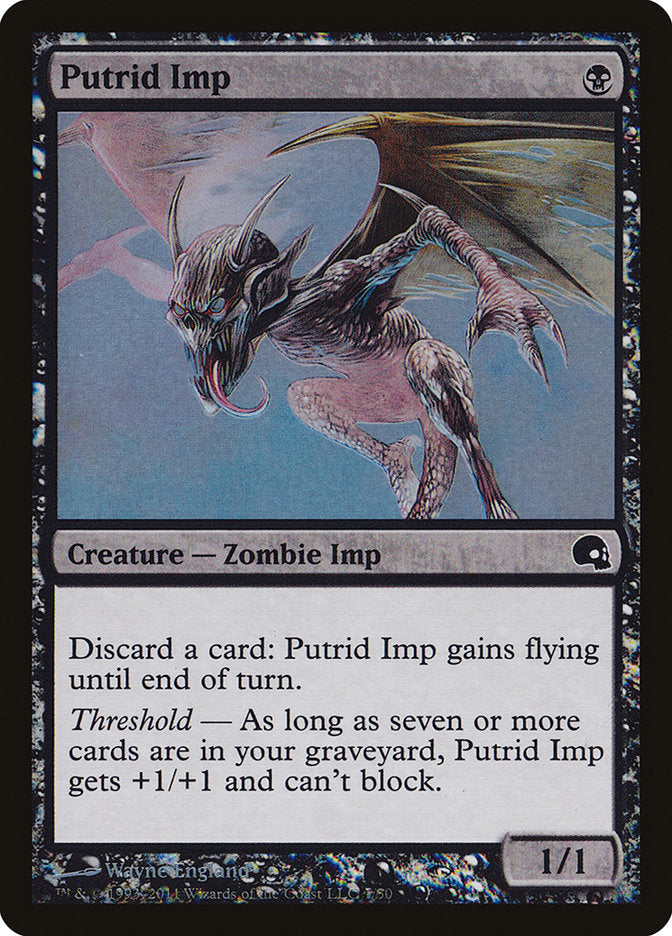 Putrid Imp [Premium Deck Series: Graveborn] Magic: The Gathering