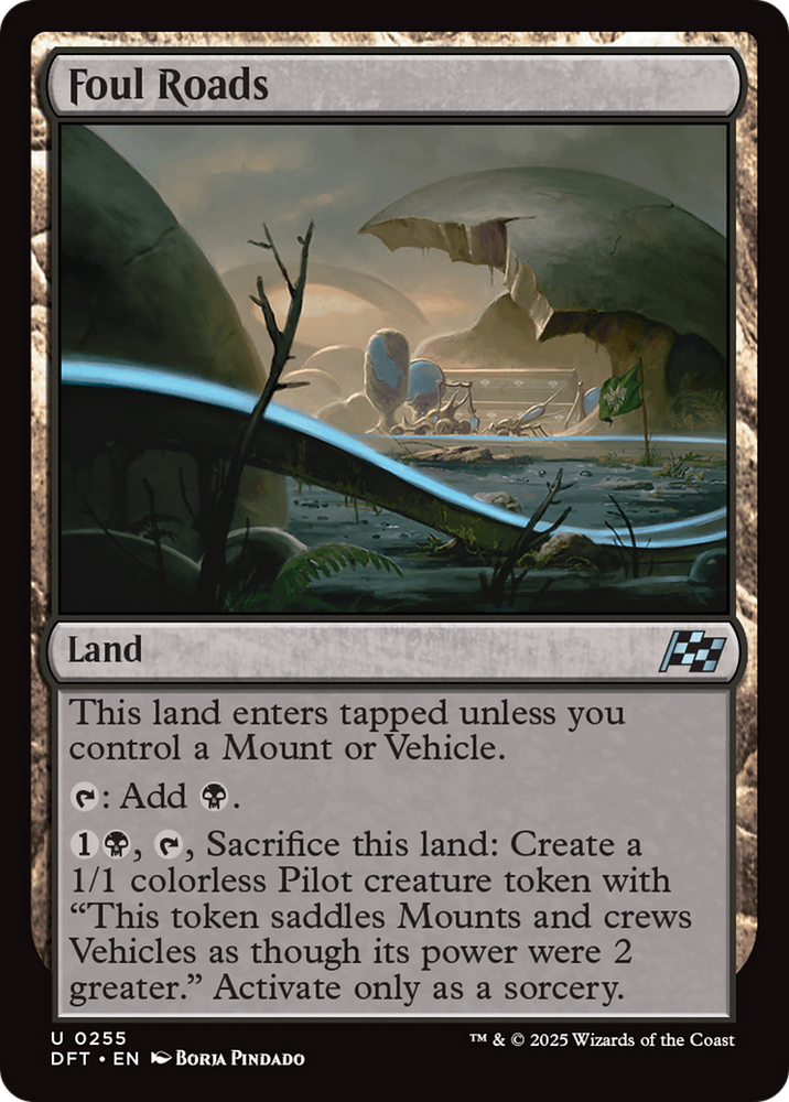 Foul Roads [Aetherdrift] Magic: The Gathering