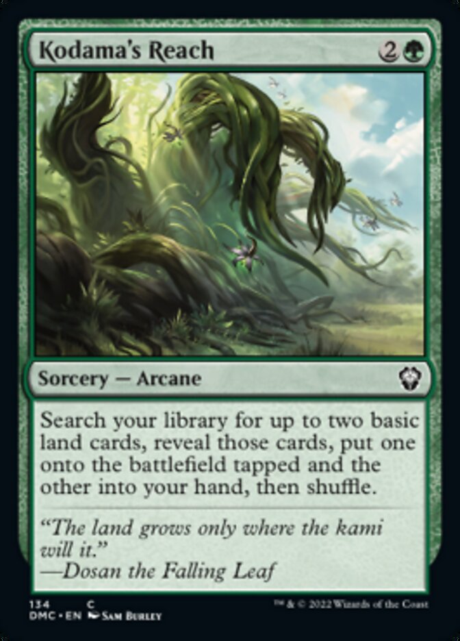 Kodama's Reach [Dominaria United Commander] Magic: The Gathering