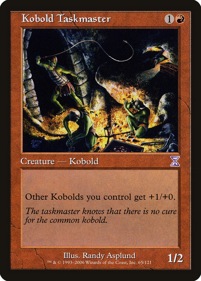 Kobold Taskmaster [Time Spiral Timeshifted] Magic: The Gathering