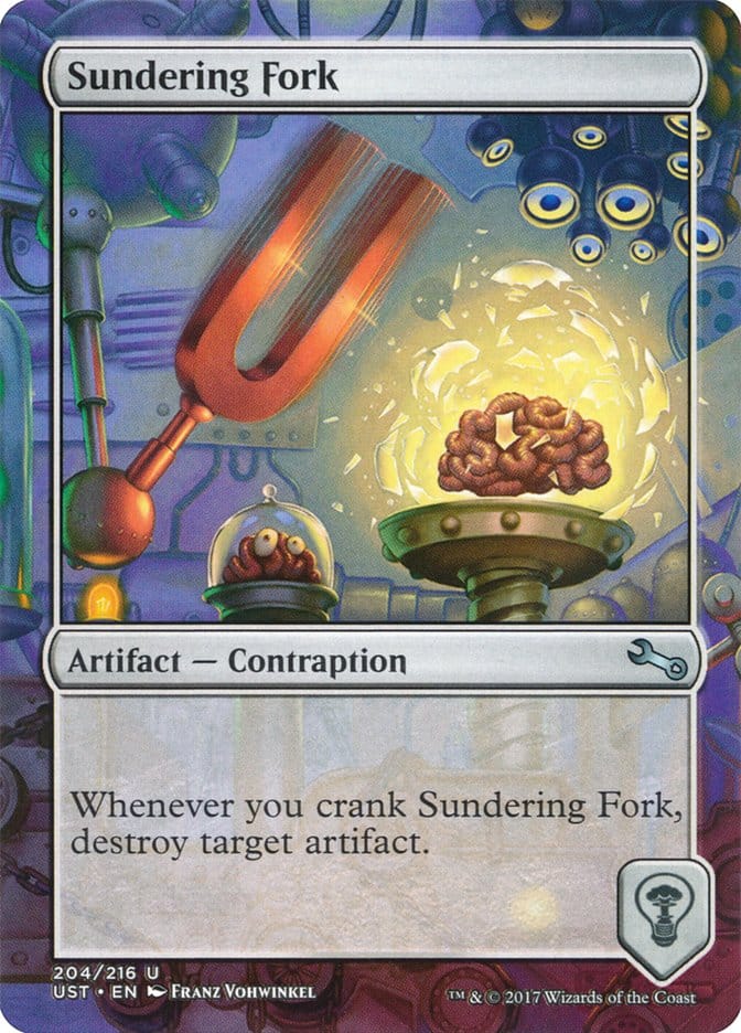 Sundering Fork [Unstable] Magic: The Gathering