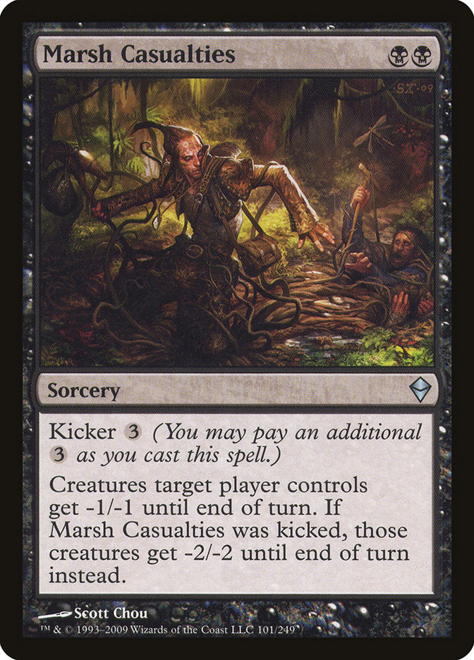 Marsh Casualties [Zendikar] Magic: The Gathering