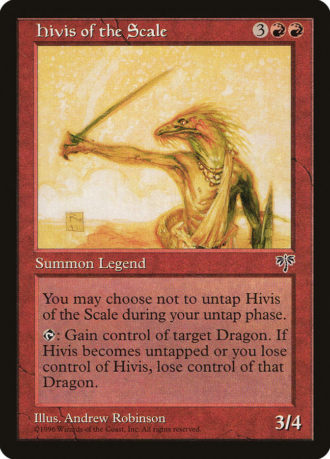 Hivis of the Scale [Mirage] Magic: The Gathering