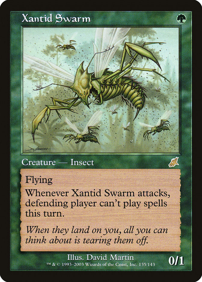Xantid Swarm [Scourge] Magic: The Gathering