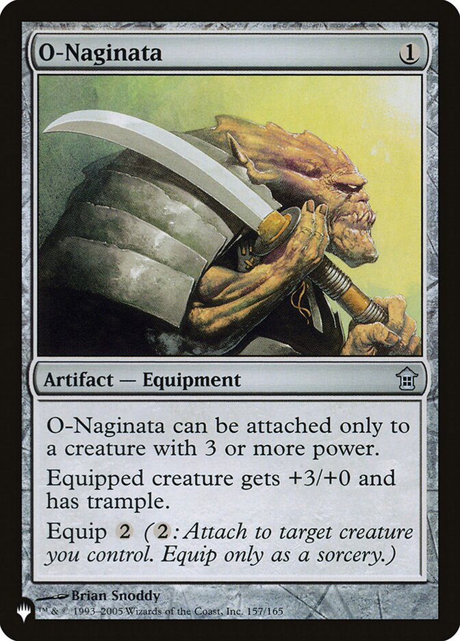 O-Naginata [The List] Magic: The Gathering