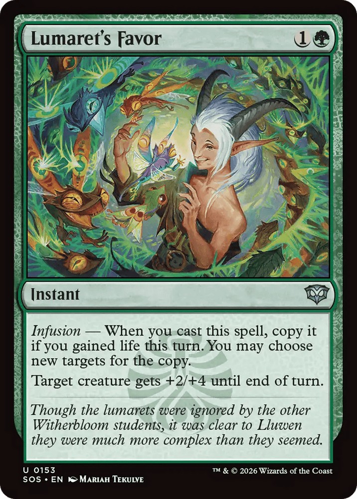 Lumaret's Favor [Secrets of Strixhaven]