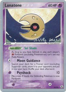 Lunatone (20/92) (Suns & Moons - Miska Saari) [World Championships 2006] Pokémon