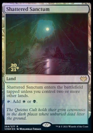 Shattered Sanctum [Innistrad: Crimson Vow Prerelease Promos] Magic: The Gathering