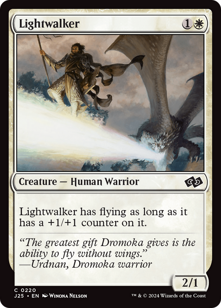 Lightwalker [Foundations Jumpstart] Magic: The Gathering
