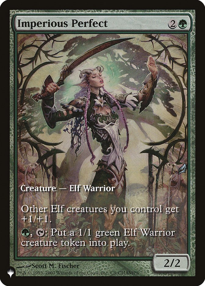 Imperious Perfect [The List] Magic: The Gathering