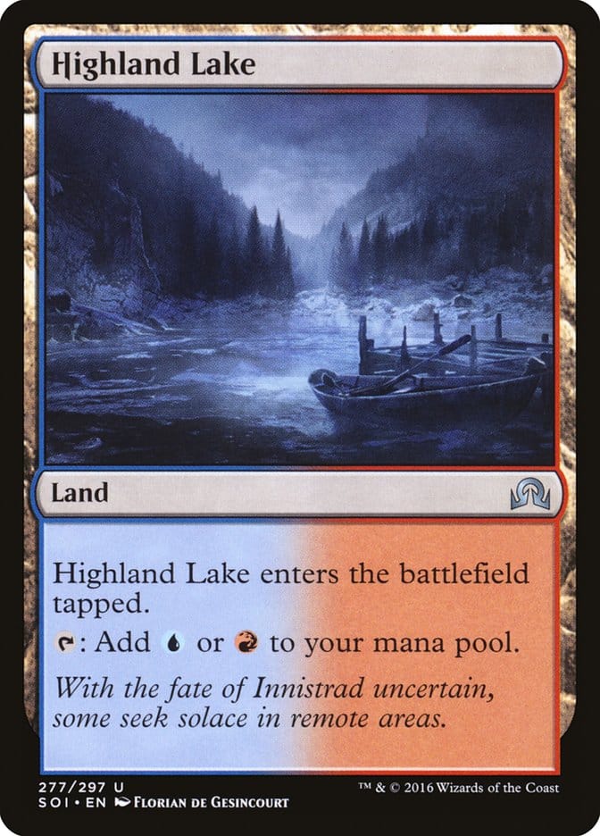 Highland Lake [Shadows over Innistrad] Magic: The Gathering