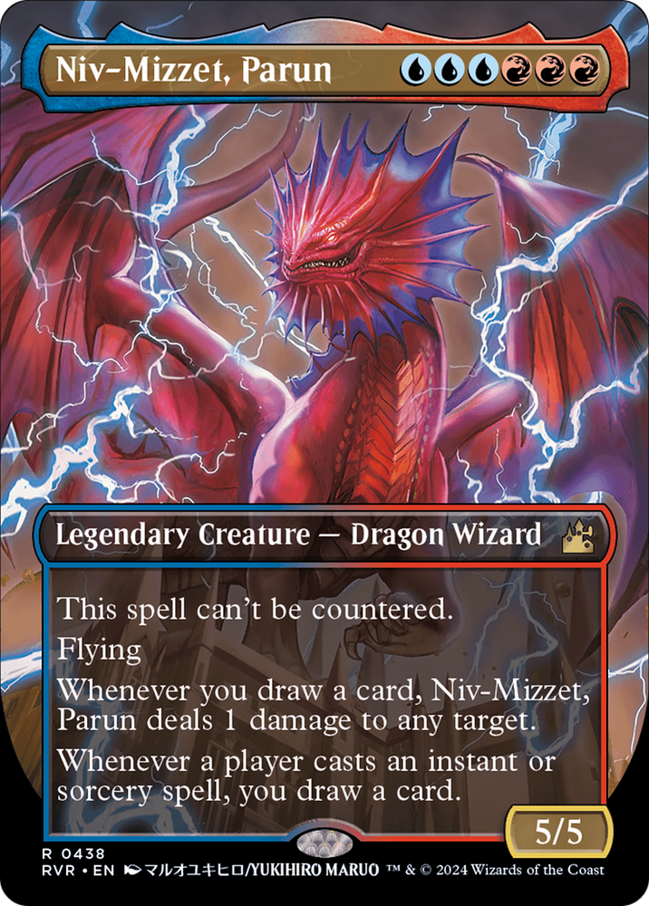 Niv-Mizzet, Parun (Anime Borderless) [Ravnica Remastered] Magic: The Gathering