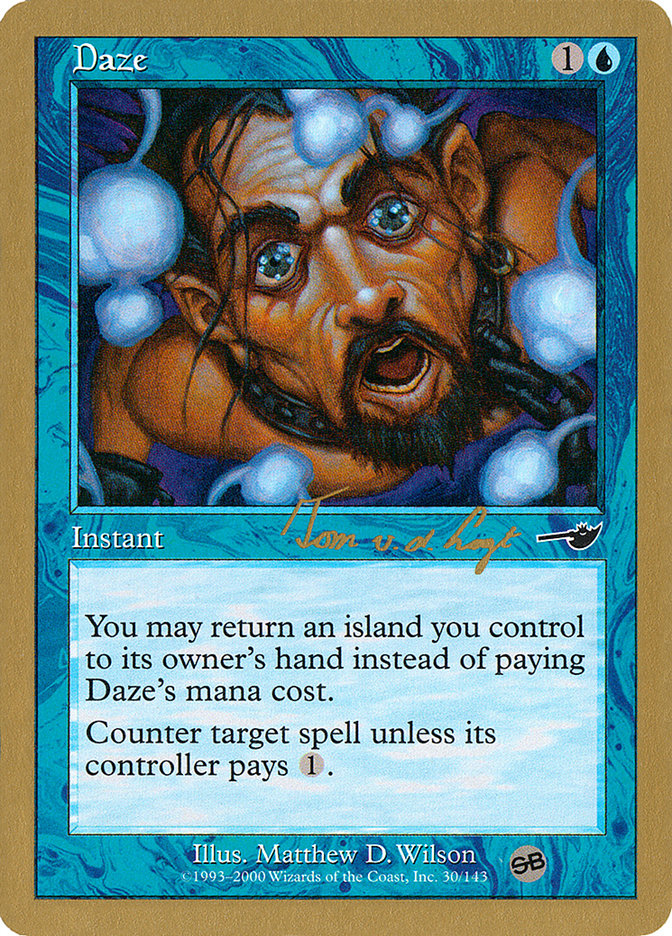 Daze (Tom van de Logt) [World Championship Decks 2000] Magic: The Gathering