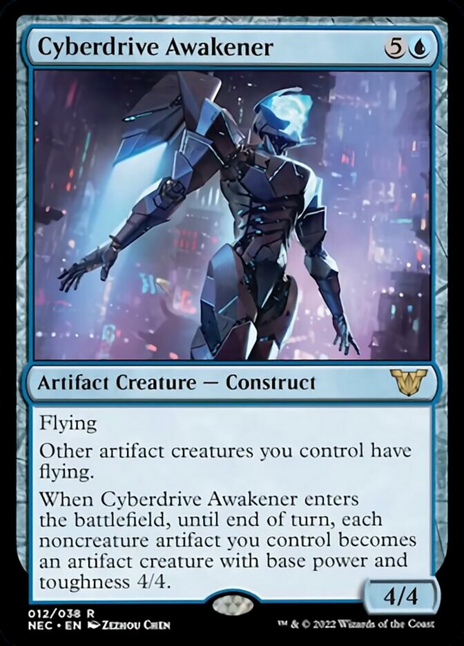 Cyberdrive Awakener [Kamigawa: Neon Dynasty Commander] Magic: The Gathering