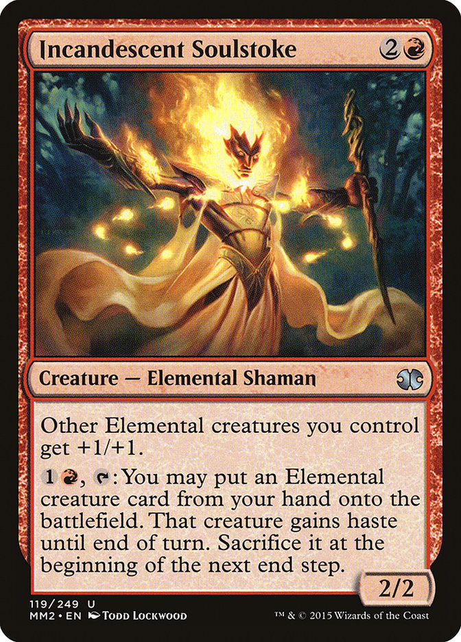 Incandescent Soulstoke [Modern Masters 2015] Magic: The Gathering