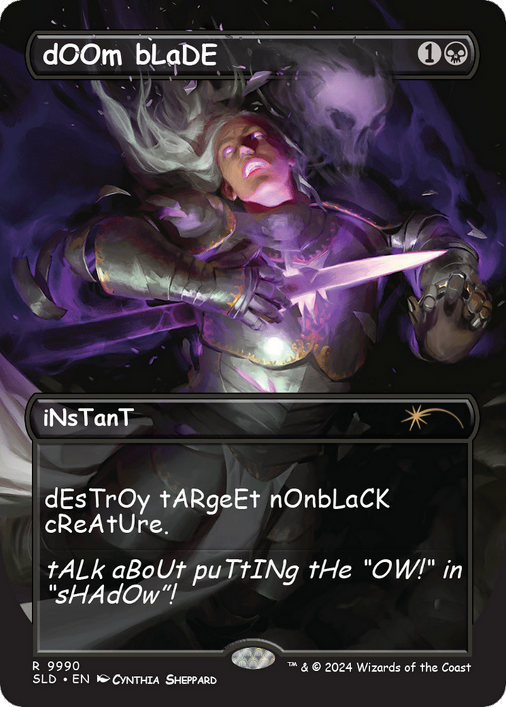 dOOm bLaDE [Secret Lair Drop Series] Magic: The Gathering