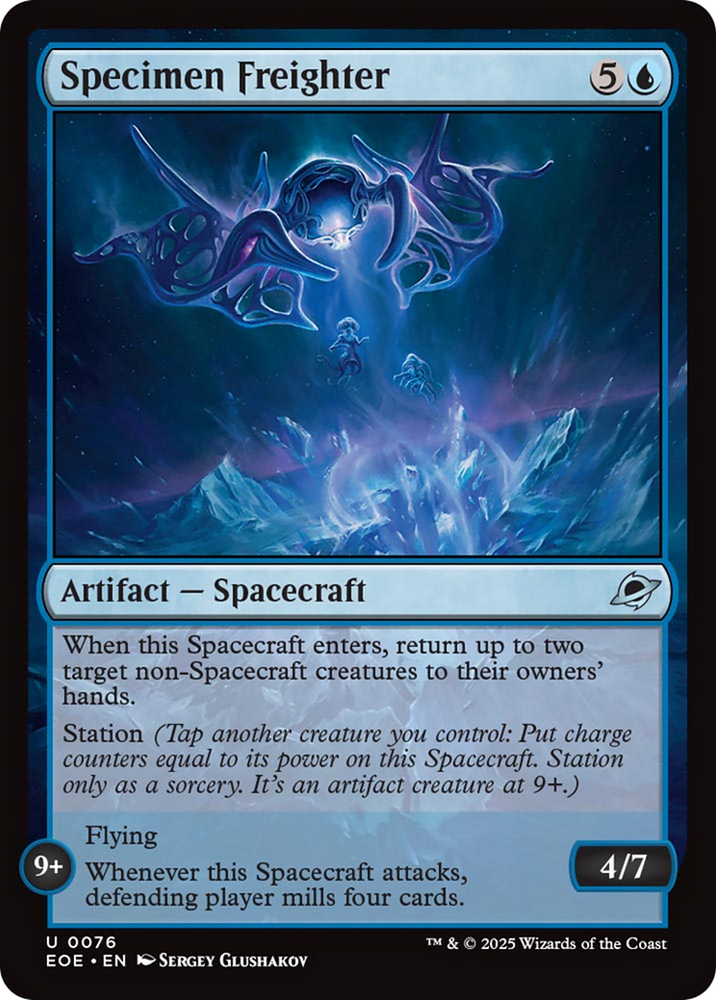 Specimen Freighter [Edge of Eternities] Magic: The Gathering