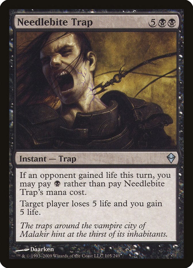 Needlebite Trap [Zendikar] Magic: The Gathering