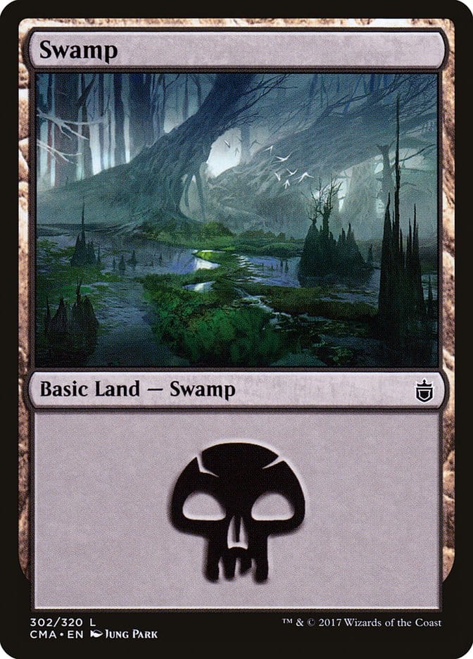 Swamp (302) [Commander Anthology] Magic: The Gathering