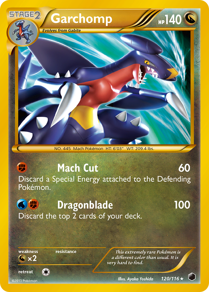 Garchomp (120/116) [Black & White: Plasma Freeze] Pokémon