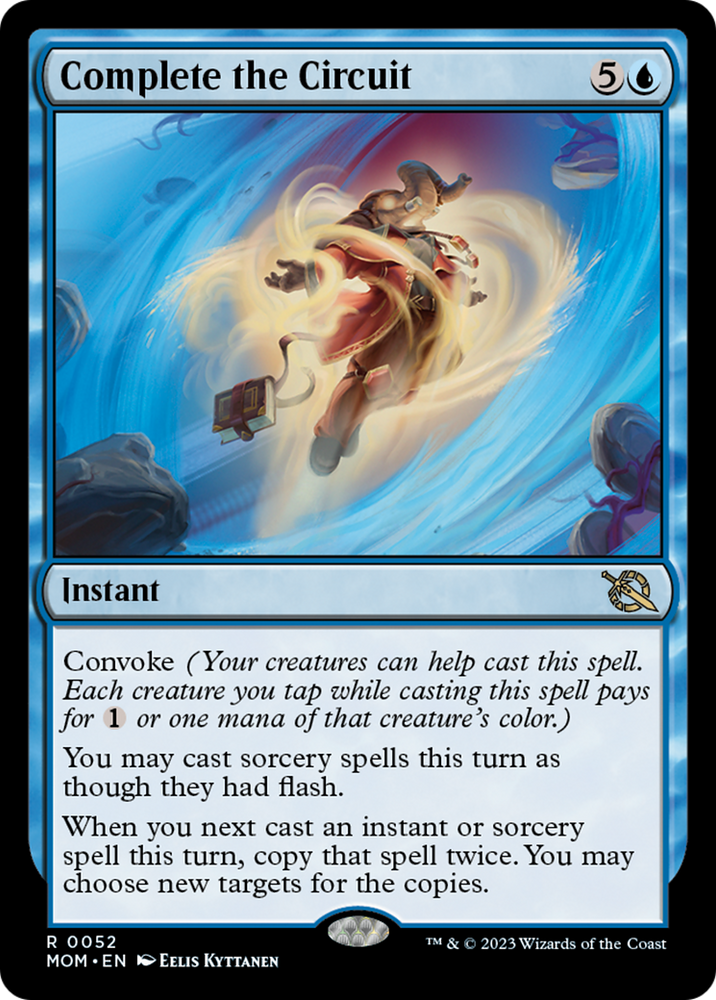 Complete the Circuit [March of the Machine] Magic: The Gathering