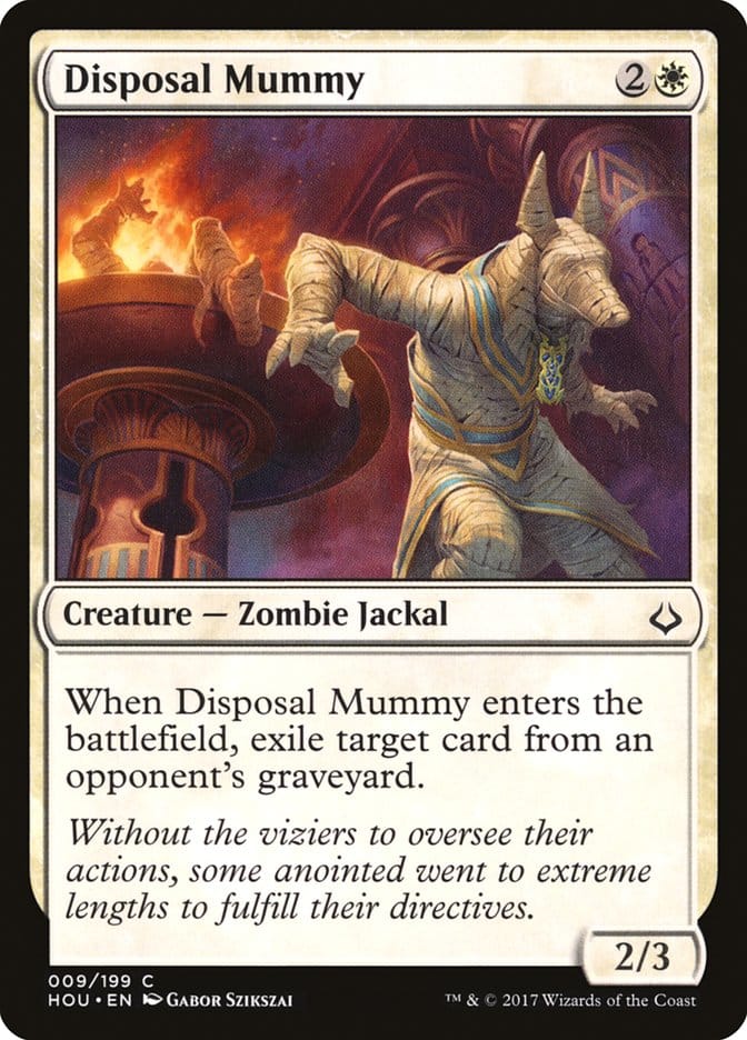 Disposal Mummy [Hour of Devastation] Magic: The Gathering