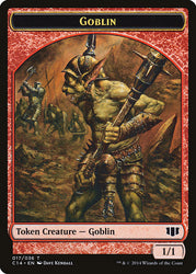 Goblin // Goat Double-Sided Token [Commander 2014 Tokens] Magic: The Gathering