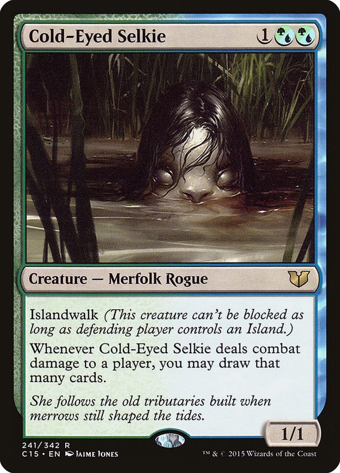 Cold-Eyed Selkie [Commander 2015] Magic: The Gathering