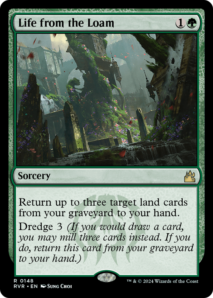 Life from the Loam [Ravnica Remastered] Magic: The Gathering
