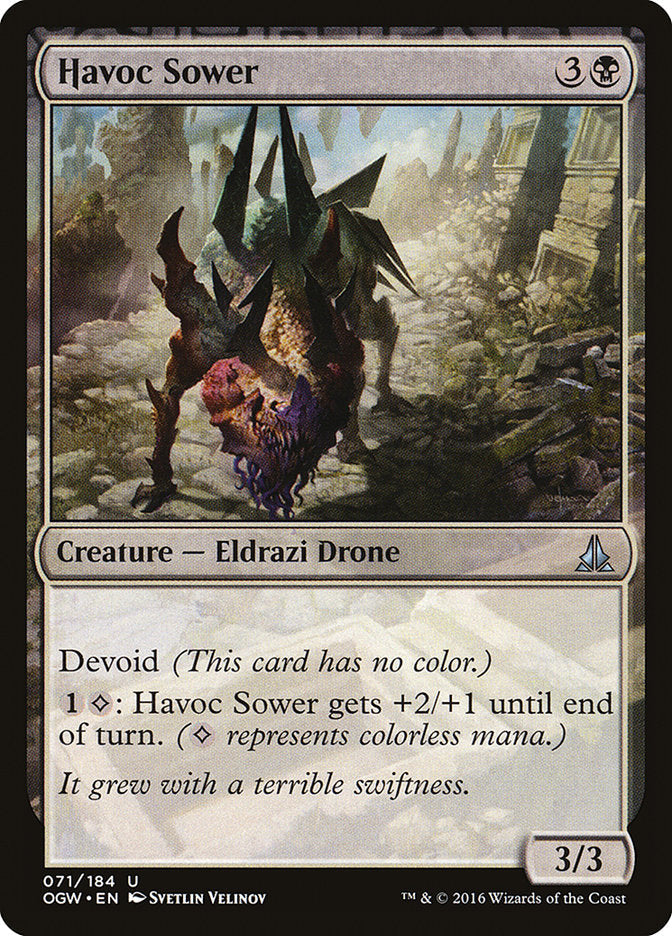 Havoc Sower [Oath of the Gatewatch] Magic: The Gathering