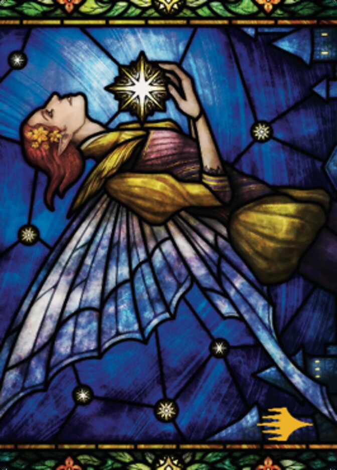 Ivy, Gleeful Spellthief Art Card (Gold-Stamped Signature) [Dominaria United Art Series] Magic: The Gathering