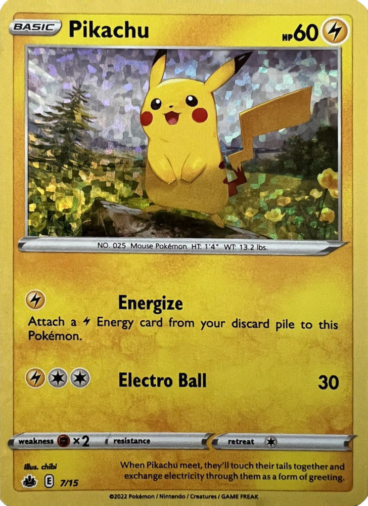 Pikachu (7/15) [McDonald's Promos: Match Battle] Pokémon