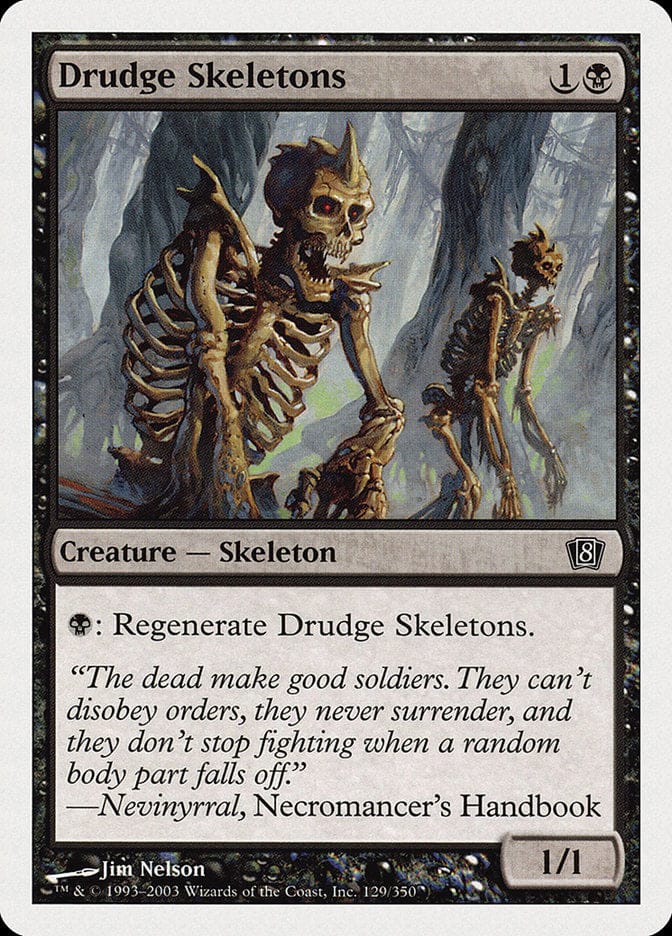 Drudge Skeletons [Eighth Edition] Magic: The Gathering
