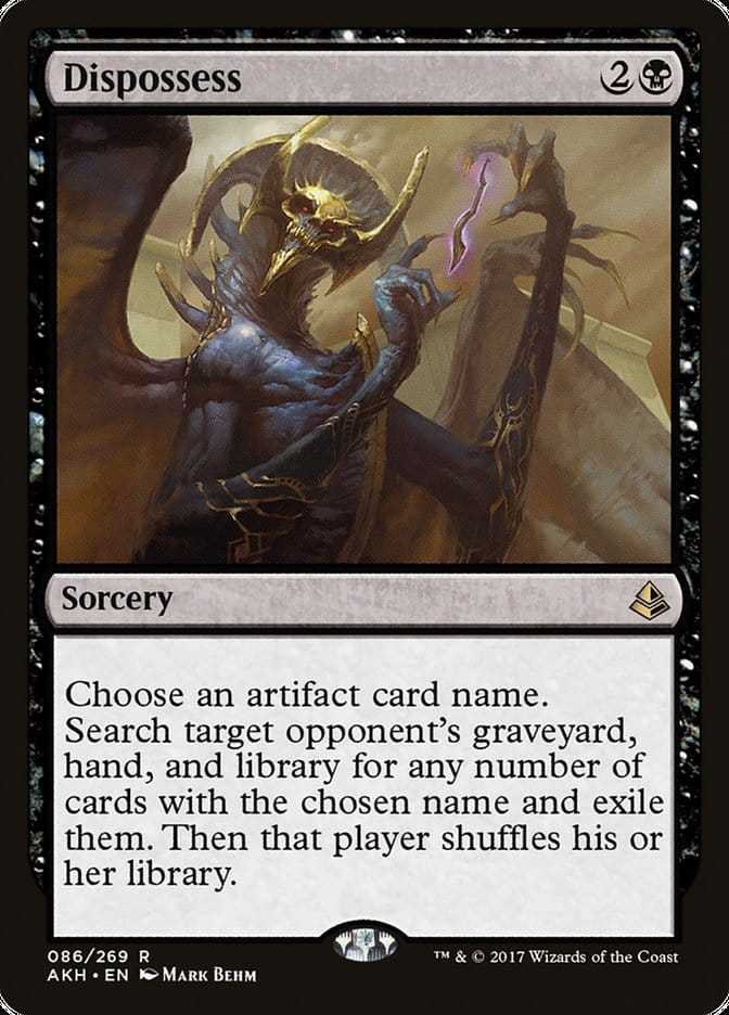 Dispossess [Amonkhet] Magic: The Gathering