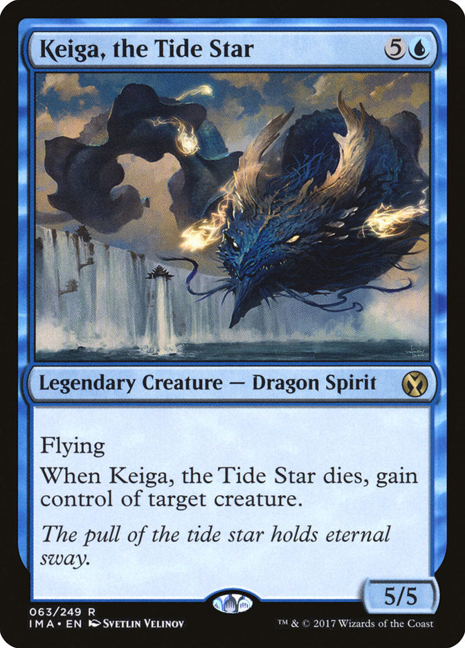 Keiga, the Tide Star [Iconic Masters] Magic: The Gathering