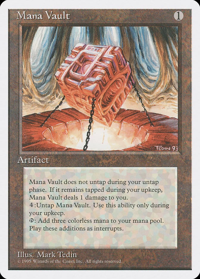 Mana Vault [Fourth Edition] Magic: The Gathering