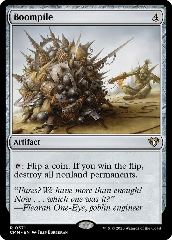 Boompile [Commander Masters] Magic: The Gathering