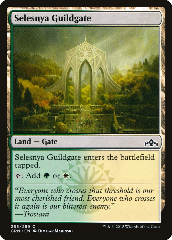 Selesnya Guildgate (255/259) [Guilds of Ravnica] Magic: The Gathering